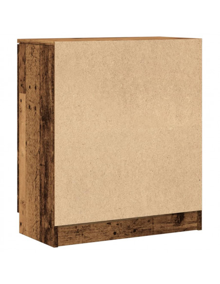 Credenza Legno Antico 60x30x70 cm in Truciolato