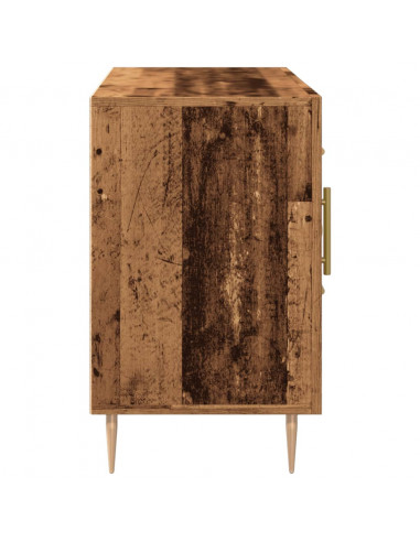 Credenza Legno Antico 100x36x60 cm in Legno Multistrato
