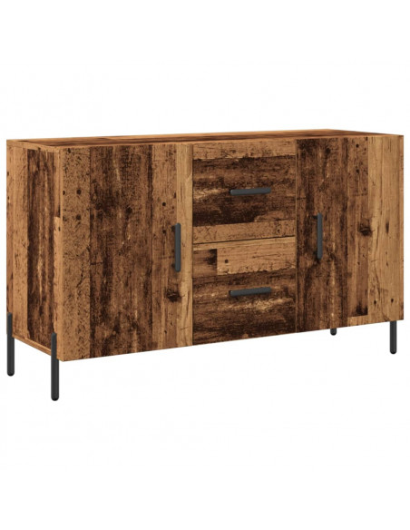 Credenza Legno Antico 100x36x60 cm in Legno Multistrato
