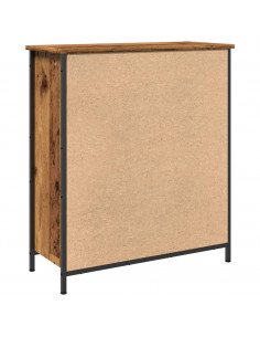 Credenza Legno Antico 70x30x80 cm in Legno Multistrato
