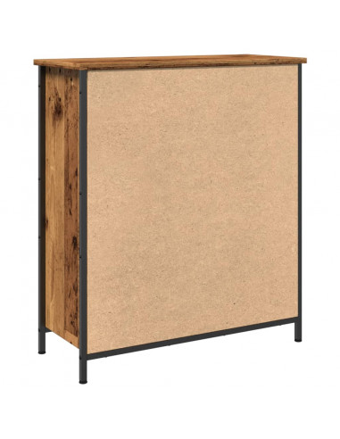 Credenza Legno Antico 70x30x80 cm in Legno Multistrato