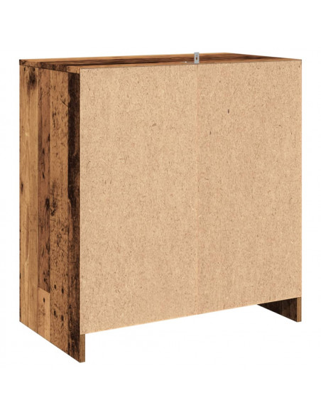 Credenza Legno Antico 70x41x75 cm in Truciolato