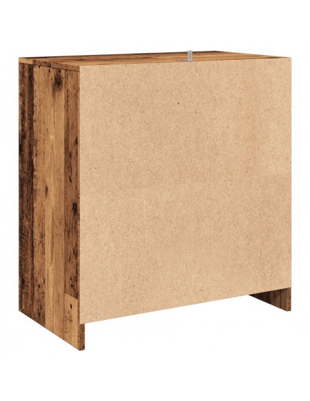 Credenza Legno Antico 70x41x75 cm in Truciolato
