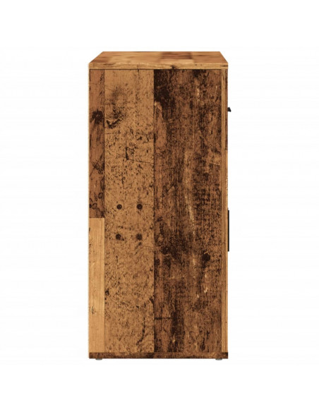 Credenza Legno Vecchio 80x33x70 cm in Truciolato