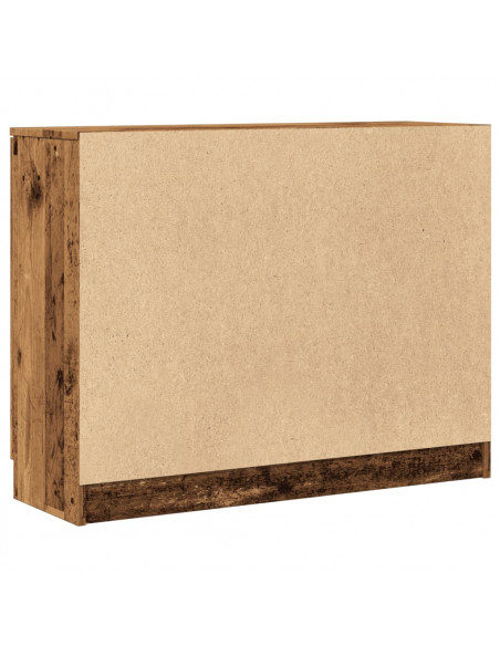 Credenza Legno Antico 90,5x30x70 cm in Truciolato