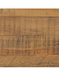 Credenza Marrone 110x35x70 cm in Legno Massello di Pino