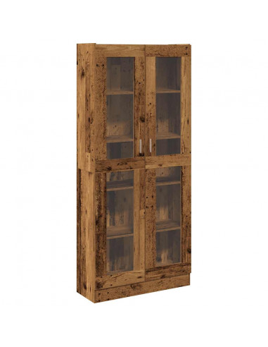 Credenza Legno Antico 82,5x30,5x185 cm in Truciolato