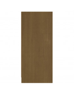 Credenza Marrone Miele 70x33x76 cm in Legno Massello di Pino