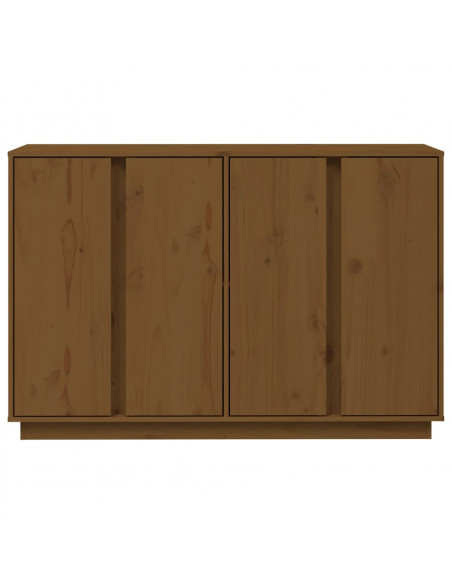Credenza Miele 120x35x80 cm in Legno Massello di Pino