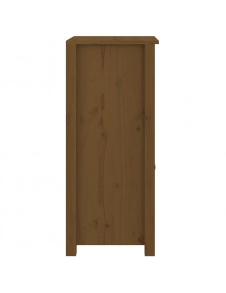 Credenza Miele 40x35x80 cm in Legno Massello di Pino