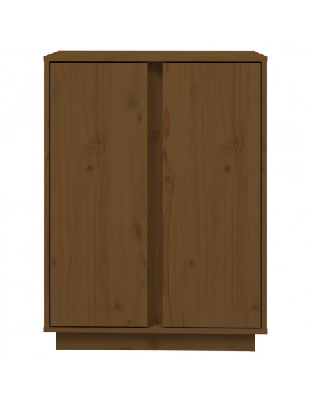 Credenza Miele 60x35x80 cm in Legno Massello di Pino