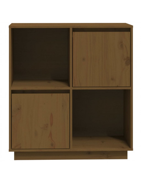Credenza Miele 74x35x80 cm in Legno Massello di Pino