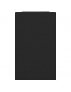 Credenza Nera 120x41x75 cm in Truciolato