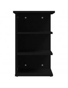 Credenza Nera 35x35x55 cm in Legno Multistrato