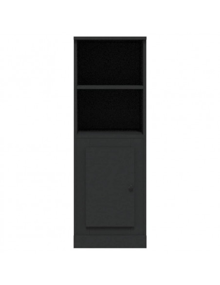 Credenza Nera 36x35,5x103,5 cm in Legno Multistrato