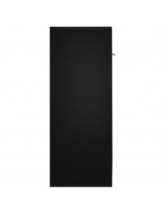 Credenza Nera 60x30x75 cm in Legno Multistrato