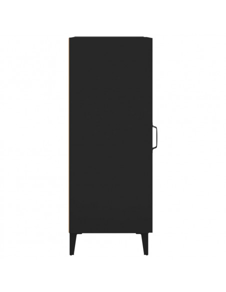 Credenza Nero 34,5x34x90 cm in Legno Multistrato