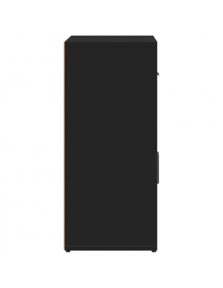 Credenza Nero 60x31x70 cm in Legno Multistrato