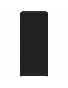 Credenza Nero 60x31x70 cm in Legno Multistrato