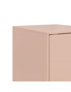 Credenza Rosa 34,5x39x107 cm in Acciaio