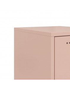 Credenza Rosa 36x39x107 cm in Acciaio