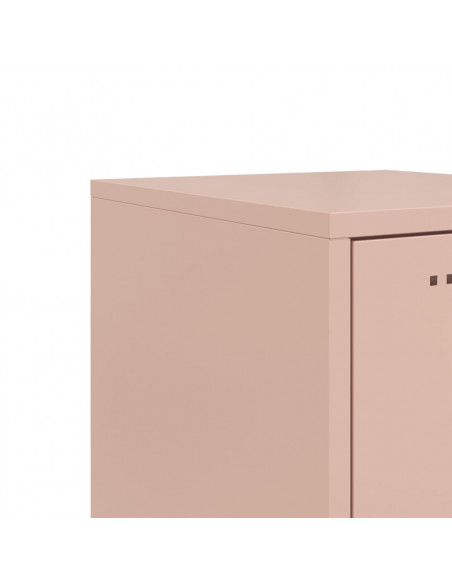 Credenza Rosa 36x39x107 cm in Acciaio