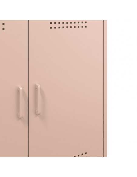 Credenza Rosa 68x39x79 cm in Acciaio