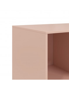 Credenza Rosa 99x39x73 cm in Acciaio