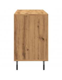 Credenza Rovere Artigianale 100x36x60 cm in Legno Multistrato