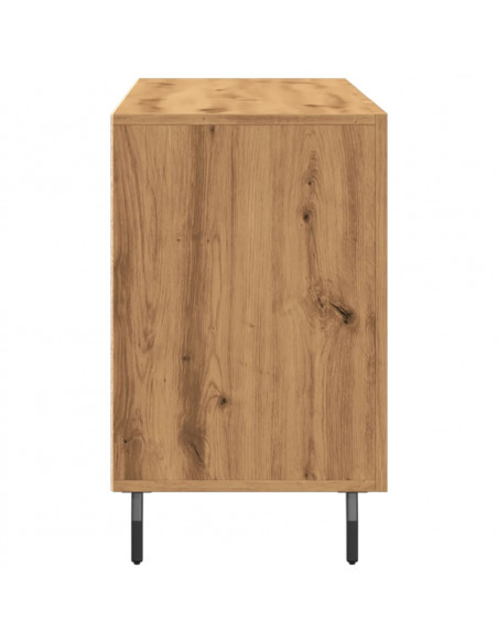 Credenza Rovere Artigianale 100x36x60 cm in Legno Multistrato