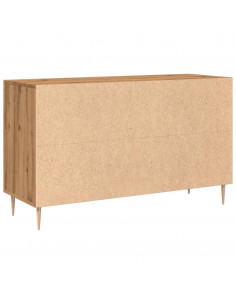 Credenza Rovere Artigianale 100x36x60 cm in Legno Multistrato