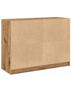 Credenza Rovere Artigianale 102x37x75,5 cm in Legno Multistrato