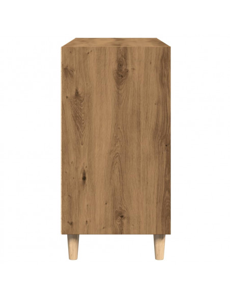 Credenza Rovere Artigianale 103,5x35x70 cm in Truciolato