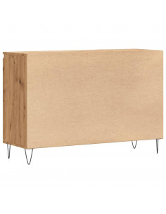 Credenza Rovere Artigianale 104x35x70 cm in Legno Multistrato