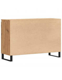 Credenza Rovere Artigianale 104x35x70 cm in Legno Multistrato