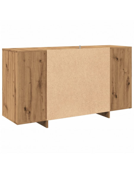 Credenza Rovere Artigianale 135x41x75 cm in Truciolato