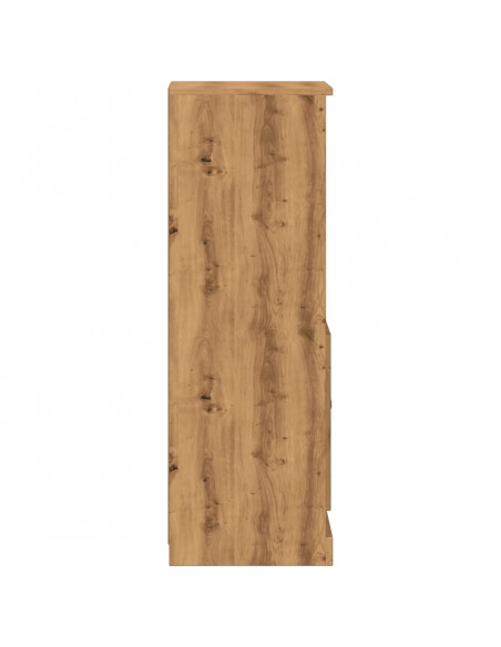 Credenza Rovere Artigianale 36x35,5x103,5 cm Legno Multistrato