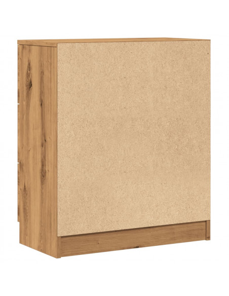Credenza Rovere Artigianale 60x30x70 cm in Legno Multistrato