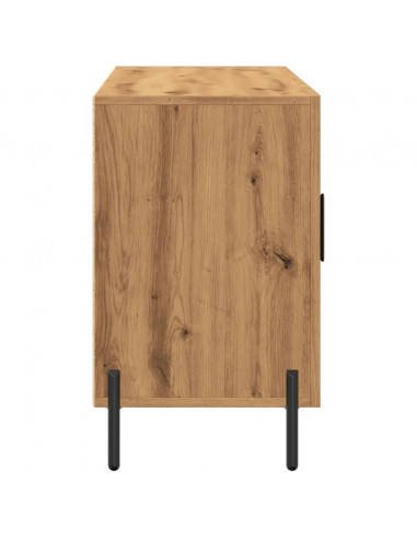 Credenza Rovere Artigianale 100x36x60 cm in Legno Multistrato