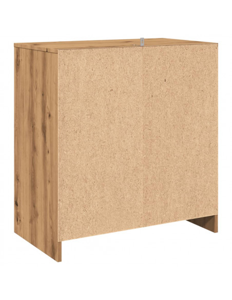 Credenza Rovere Artigianale 70x41x75 cm in Truciolato