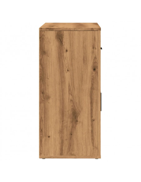 Credenza Rovere Artigianale 80x33x70 cm in Truciolato
