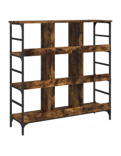 Credenza Rovere Fumo 102x32x103,5 cm in Legno Multistrato