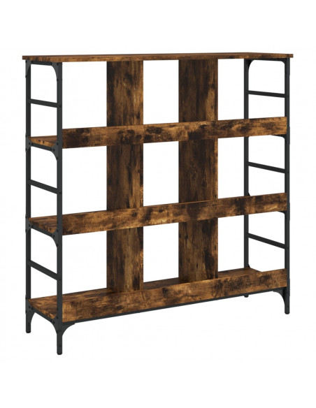 Credenza Rovere Fumo 102x32x103,5 cm in Legno Multistrato