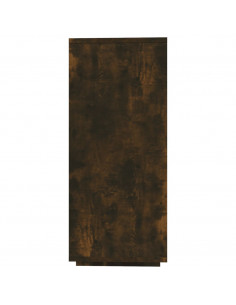 Credenza Rovere Fumo 120x30x75 cm in Truciolato