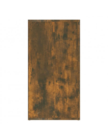 Credenza Rovere Fumo 120x36x69 cm in Legno Multistrato