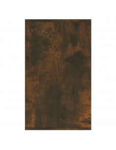 Credenza Rovere Fumo 135x41x75 cm in Truciolato