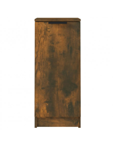 Credenza Rovere Fumo 30x30x70 cm in Legno Multistrato