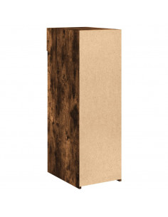 Credenza Rovere Fumo 30x42,5x93 cm in Legno Multistrato