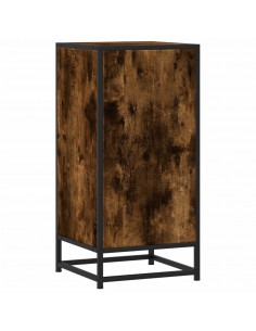 Credenza Rovere Fumo 35,5x35x76 cm in Truciolato