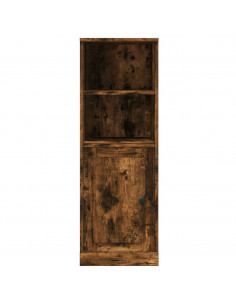 Credenza Rovere Fumo 36x35,5x103,5 cm in Legno Multistrato